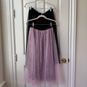 Flouncy Tulle Skirts